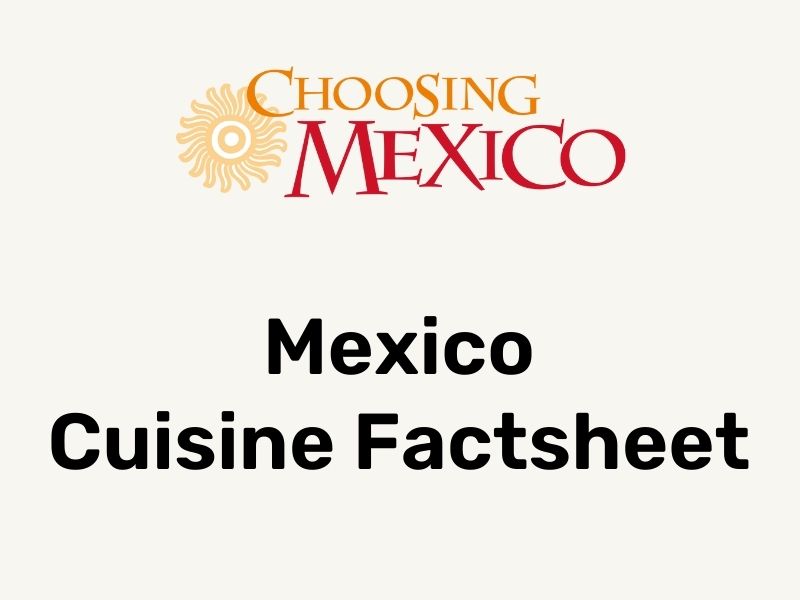 Choosing Mexico Cuisine
